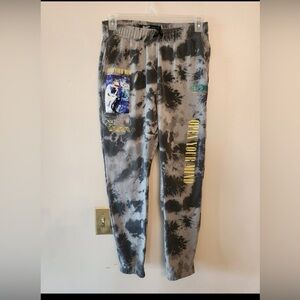 Brooklyn Cloth tye dye joggers open your mind size womens medium